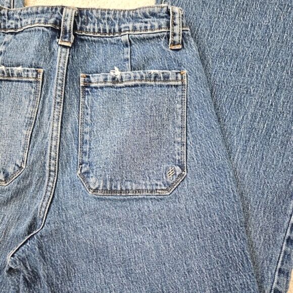Silver Jeans | Vintage Patch Pocket Wide Leg Denim Jeans, Womens 26 - Picture 5 of 7